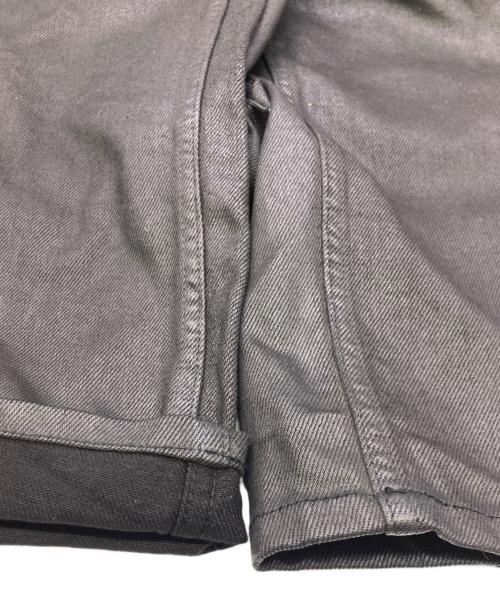 DRIES VAN NOTEN（ドリスヴァンノッテン）DRIES VAN NOTEN (ドリスヴァンノッテン) Pine Denim Pants コーティングパンツ ブラック サイズ:29の古着・服飾アイテム