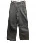 DRIES VAN NOTEN（ドリスヴァンノッテン）の古着「Pine Denim Pants コーティングパンツ」｜ブラック