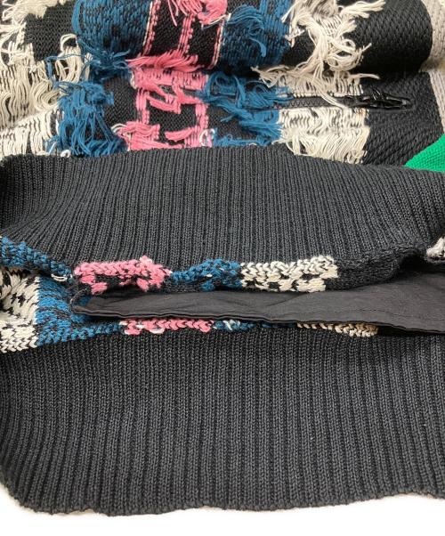 sacai（サカイ）sacai (サカイ) RUG JACQUARD KNIT PULLOVER/ラグジャカードニットプルオーバー マルチカラー サイズ:2の古着・服飾アイテム