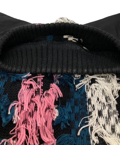 sacai（サカイ）sacai (サカイ) RUG JACQUARD KNIT PULLOVER/ラグジャカードニットプルオーバー マルチカラー サイズ:2の古着・服飾アイテム