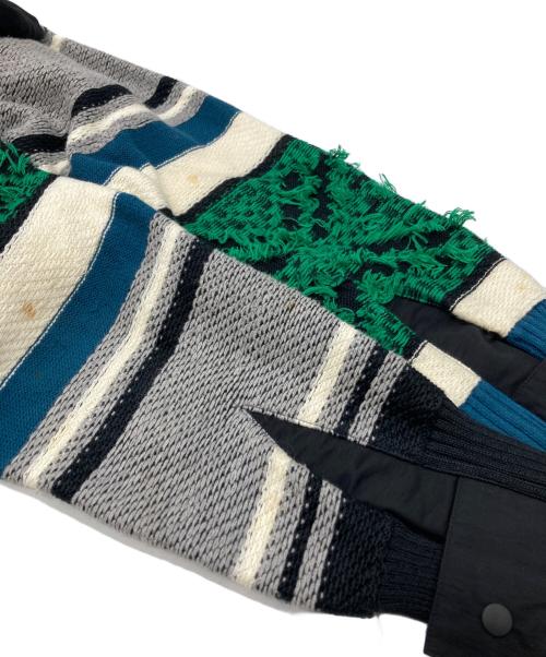 sacai（サカイ）sacai (サカイ) RUG JACQUARD KNIT PULLOVER/ラグジャカードニットプルオーバー マルチカラー サイズ:2の古着・服飾アイテム