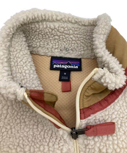 Patagonia（パタゴニア）Patagonia (パタゴニア) クラシックレトロ X フリースジャケット ベージュ サイズ:Mの古着・服飾アイテム