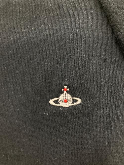 Vivienne Westwood（ヴィヴィアンウエストウッド）Vivienne Westwood (ヴィヴィアンウエストウッド) オーブロゴ刺繍スウェット ブラック サイズ:00の古着・服飾アイテム