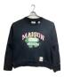 Maison MIHARA YASUHIRO（メゾン ミハラ ヤスヒロ）の古着「ヴィンテージ加工 スウェット プルオーバー/Vintage-finish sweatshirt pullover」｜ブラック