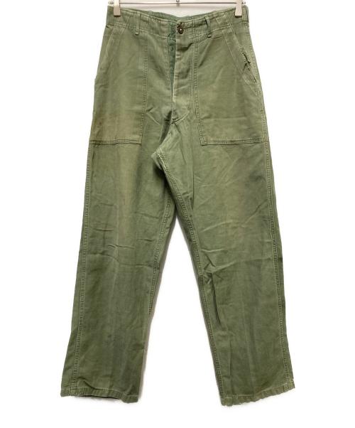 US ARMY（ユーエスアーミー）US ARMY (ユーエスアーミー) 50-60s ベイカーパンツ オリーブ サイズ:‐の古着・服飾アイテム