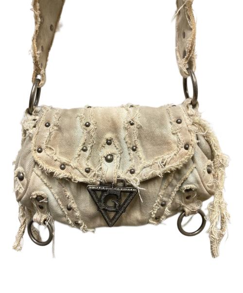 GUESS（ゲス）GUESS (ゲス) DENIM MINI FASHION BAG グレーの古着・服飾アイテム