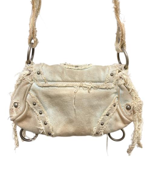 GUESS（ゲス）GUESS (ゲス) DENIM MINI FASHION BAG グレーの古着・服飾アイテム