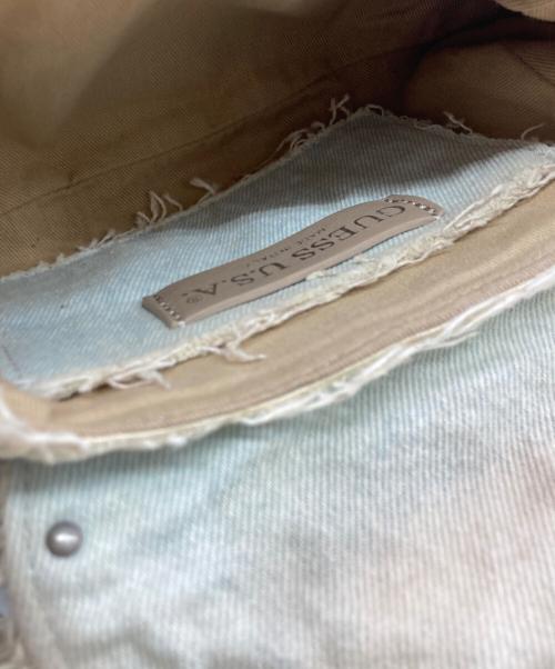 GUESS（ゲス）GUESS (ゲス) DENIM MINI FASHION BAG グレーの古着・服飾アイテム