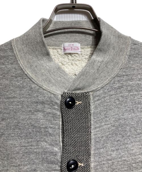 BUTCHER PRODUCTS（ブッチャープロダクツ）BUTCHER PRODUCTS (ブッチャープロダクツ) スウェットジャケット/Sweat jacket グレー サイズ:42の古着・服飾アイテム