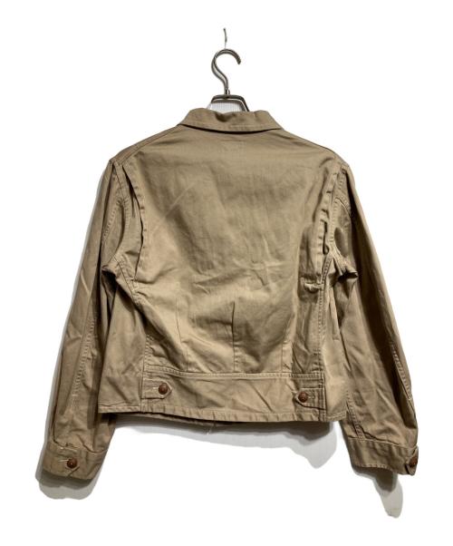 ATLAST & CO（アットラスト）ATLAST & CO (アットラスト) スポーツジャケット/Sports jacket ベージュ サイズ:40の古着・服飾アイテム