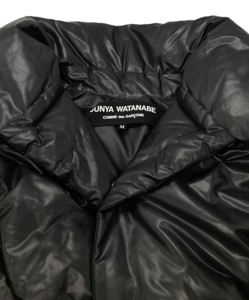 JUNYA WATANABE COMME des GARCONS（(ジュンヤワタナベ コムデギャルソン）JUNYA WATANABE COMME des GARCONS ((ジュンヤワタナベ コムデギャルソン) 04AW ダウンジャケット/Down jacket ブラック サイズ:Mの古着・服飾アイテム