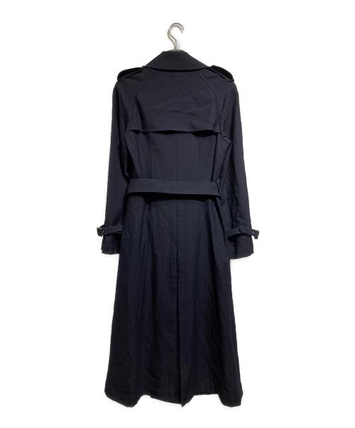 JUNYA WATANABE COMME des GARCONS（(ジュンヤワタナベ コムデギャルソン）JUNYA WATANABE COMME des GARCONS ((ジュンヤワタナベ コムデギャルソン) 02AW トレンチコート/Trench coat ネイビー サイズ:Sの古着・服飾アイテム