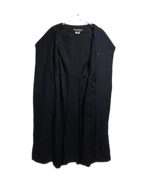 JUNYA WATANABE COMME des GARCONS（(ジュンヤワタナベ コムデギャルソン）JUNYA WATANABE COMME des GARCONS ((ジュンヤワタナベ コムデギャルソン) 02AW トレンチコート/Trench coat ネイビー サイズ:Sの古着・服飾アイテム