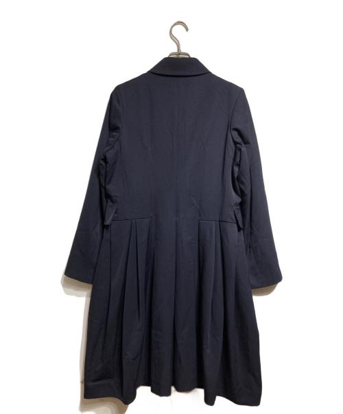COMME des GARCONS COMME des GARCONS（コムデギャルソン コムデギャルソン）COMME des GARCONS COMME des GARCONS (コムデギャルソン コムデギャルソン) ステンカラーコート/Balmacaan coat ネイビー サイズ:Ｓの古着・服飾アイテム