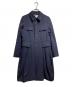 COMME des GARCONS COMME des GARCONS（コムデギャルソン コムデギャルソン）の古着「ステンカラーコート/Balmacaan coat」｜ネイビー