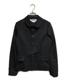 COMME des GARCONS COMME des GARCONS（コムデギャルソン コムデギャルソン）の古着「丸襟ジャケット/Round-collar jacket」｜ブラック