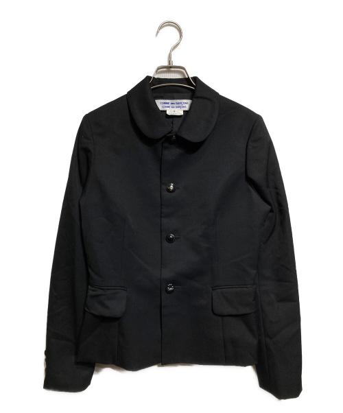 COMME des GARCONS COMME des GARCONS（コムデギャルソン コムデギャルソン）COMME des GARCONS COMME des GARCONS (コムデギャルソン コムデギャルソン) 丸襟ジャケット/Round-collar jacket ブラック サイズ:Sの古着・服飾アイテム
