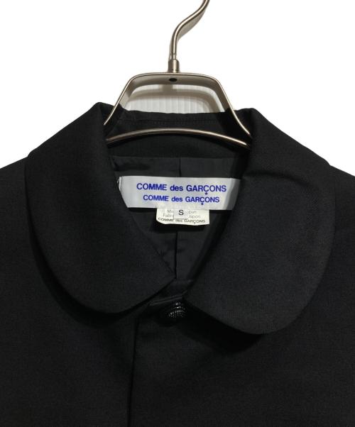 COMME des GARCONS COMME des GARCONS（コムデギャルソン コムデギャルソン）COMME des GARCONS COMME des GARCONS (コムデギャルソン コムデギャルソン) 丸襟ジャケット/Round-collar jacket ブラック サイズ:Sの古着・服飾アイテム