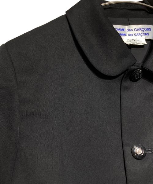 COMME des GARCONS COMME des GARCONS（コムデギャルソン コムデギャルソン）COMME des GARCONS COMME des GARCONS (コムデギャルソン コムデギャルソン) 丸襟ジャケット/Round-collar jacket ブラック サイズ:Sの古着・服飾アイテム