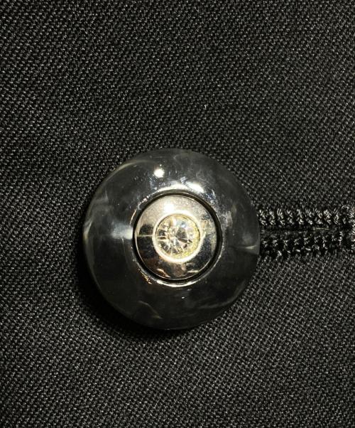 COMME des GARCONS COMME des GARCONS（コムデギャルソン コムデギャルソン）COMME des GARCONS COMME des GARCONS (コムデギャルソン コムデギャルソン) 丸襟ジャケット/Round-collar jacket ブラック サイズ:Sの古着・服飾アイテム