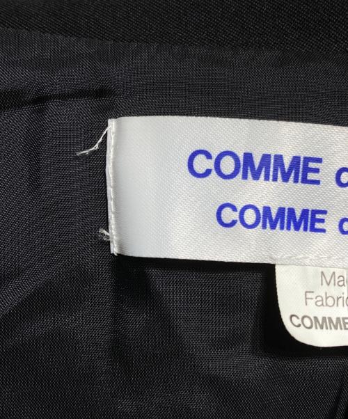 COMME des GARCONS COMME des GARCONS（コムデギャルソン コムデギャルソン）COMME des GARCONS COMME des GARCONS (コムデギャルソン コムデギャルソン) 丸襟ジャケット/Round-collar jacket ブラック サイズ:Sの古着・服飾アイテム