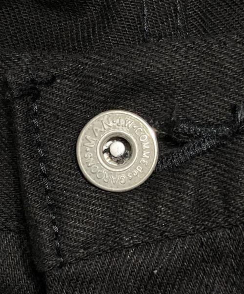 JUNYA WATANABE MAN（ジュンヤワタナベマン）JUNYA WATANABE MAN (ジュンヤワタナベマン) ワッペンデニムパンツ/Patch-detail denim pants ブラック サイズ:Mの古着・服飾アイテム