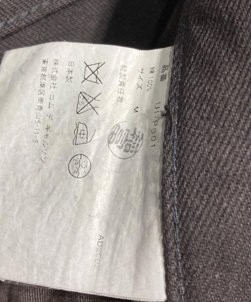 JUNYA WATANABE MAN（ジュンヤワタナベマン）JUNYA WATANABE MAN (ジュンヤワタナベマン) ワッペンデニムパンツ/Patch-detail denim pants ブラック サイズ:Mの古着・服飾アイテム