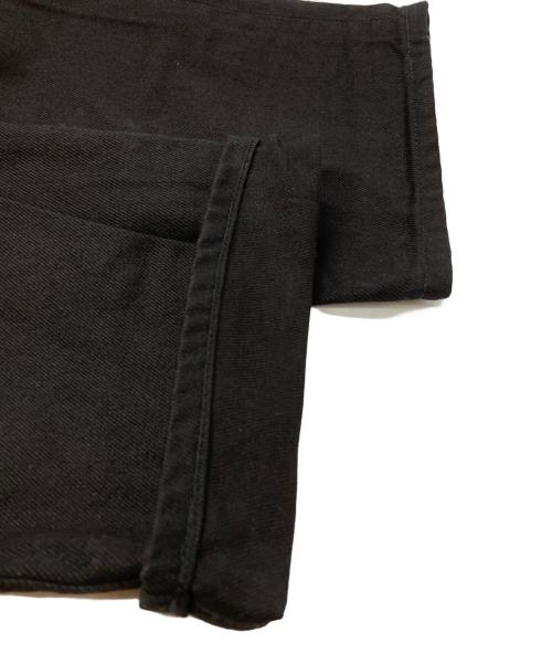 JUNYA WATANABE MAN（ジュンヤワタナベマン）JUNYA WATANABE MAN (ジュンヤワタナベマン) ワッペンデニムパンツ/Patch-detail denim pants ブラック サイズ:Mの古着・服飾アイテム