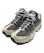 NIKEナイキ）の古着「WMNS AIR MAX 95」｜グレー×パープル