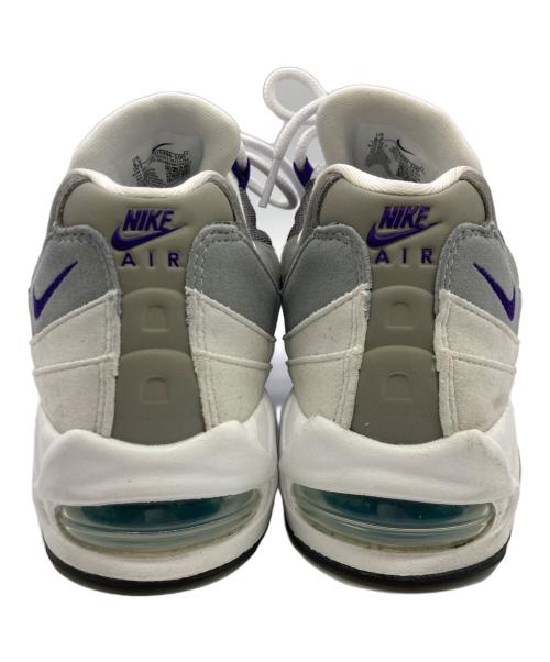 NIKE（ナイキ）NIKE (ナイキ) WMNS AIR MAX 95 グレー×パープル サイズ:25.5の古着・服飾アイテム