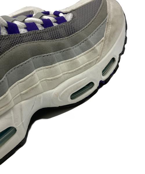 NIKE（ナイキ）NIKE (ナイキ) WMNS AIR MAX 95 グレー×パープル サイズ:25.5の古着・服飾アイテム
