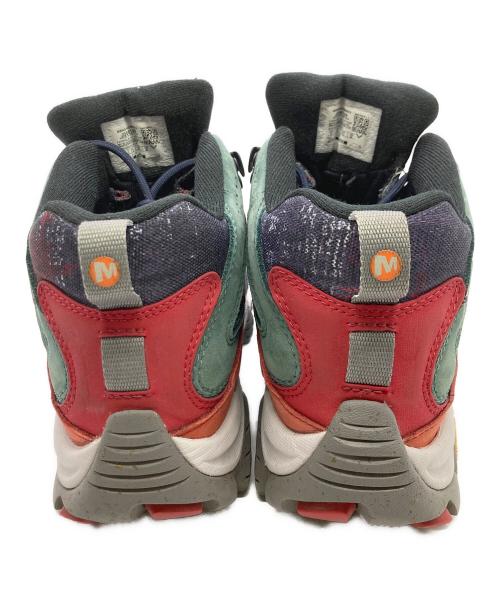 MERRELL（メレル）MERRELL (メレル) トレッキングブーツ ネイビー×グリーン サイズ:26の古着・服飾アイテム