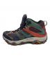 MERRELL (メレル) トレッキングブーツ ネイビー×グリーン サイズ:26：9000円