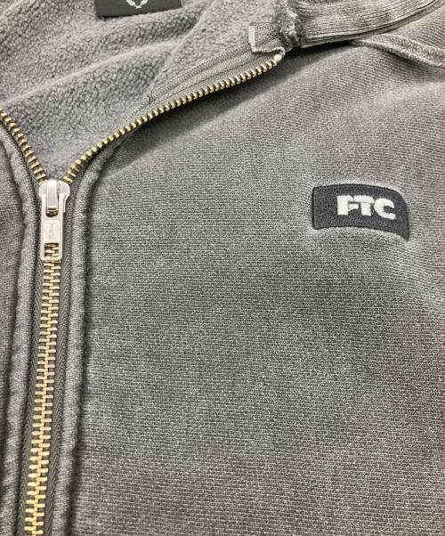 FTC（エフティーシー）FTC (エフティーシー) ウォッシュドフルジップパーカー グレー サイズ:Lの古着・服飾アイテム