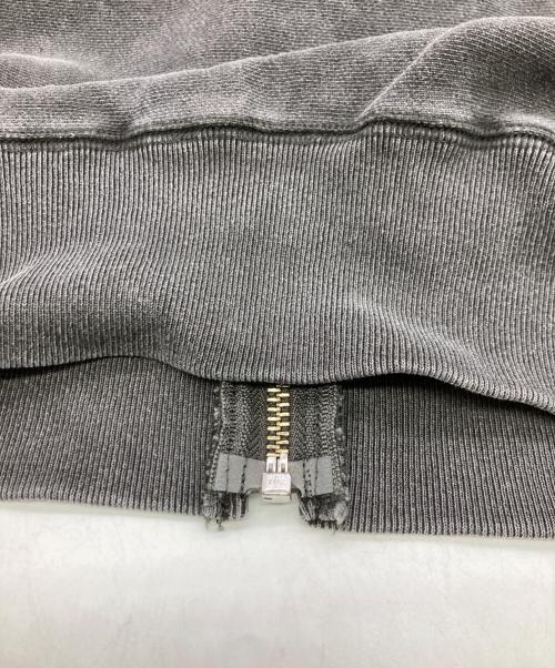 FTC（エフティーシー）FTC (エフティーシー) ウォッシュドフルジップパーカー グレー サイズ:Lの古着・服飾アイテム