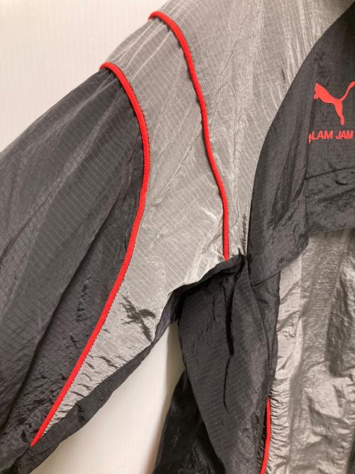 PUMA（プーマ）PUMA (プーマ) Slam Jam (サイアム ジャム) ACミラン X SLAM JAM ジャケット ブラック サイズ:Mの古着・服飾アイテム
