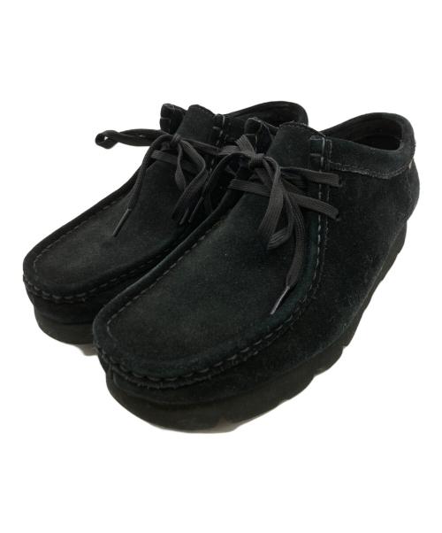 CLARKS（クラークス）CLARKS (クラークス) ワラビーシューズ ブラック サイズ:25㎝の古着・服飾アイテム