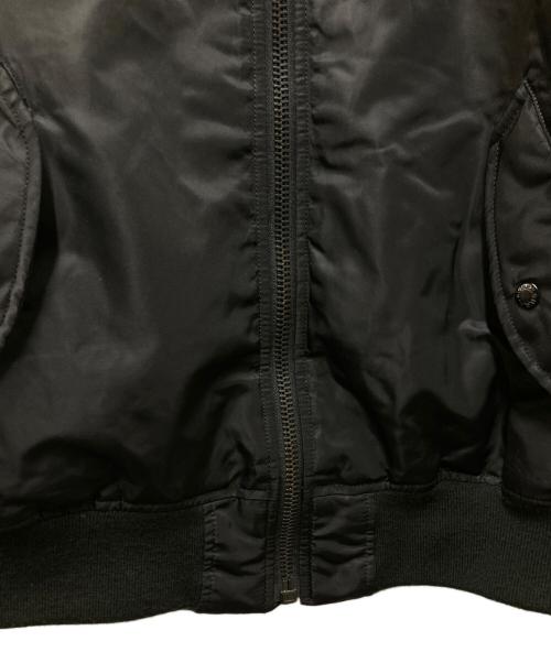 AVIREX（アヴィレックス）AVIREX (アヴィレックス) COMMERCIAL LOGO MA-1ジャケット ブラック サイズ:XLの古着・服飾アイテム