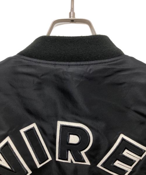 AVIREX（アヴィレックス）AVIREX (アヴィレックス) COMMERCIAL LOGO MA-1ジャケット ブラック サイズ:XLの古着・服飾アイテム