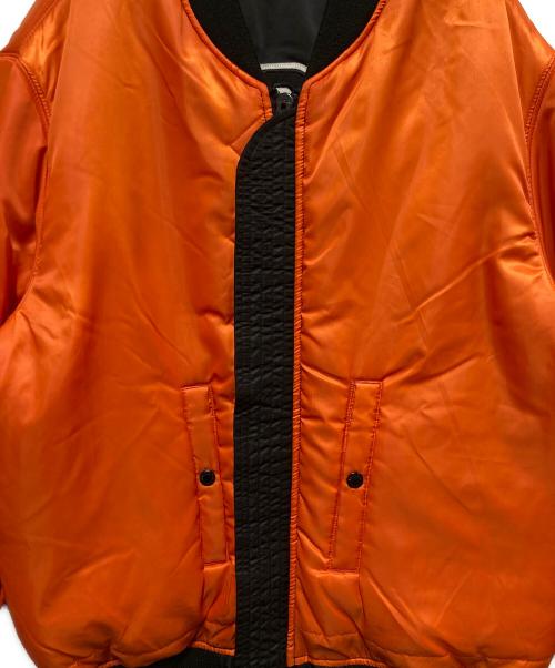 AVIREX（アヴィレックス）AVIREX (アヴィレックス) COMMERCIAL LOGO MA-1ジャケット ブラック サイズ:XLの古着・服飾アイテム
