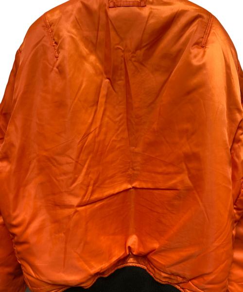 AVIREX（アヴィレックス）AVIREX (アヴィレックス) COMMERCIAL LOGO MA-1ジャケット ブラック サイズ:XLの古着・服飾アイテム