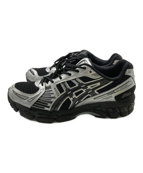 asics（アシックス）asics (アシックス) GEL-KAYANO 12.1 シルバー×ブラック サイズ:26の古着・服飾アイテム