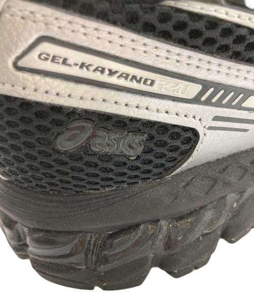 asics（アシックス）asics (アシックス) GEL-KAYANO 12.1 シルバー×ブラック サイズ:26の古着・服飾アイテム