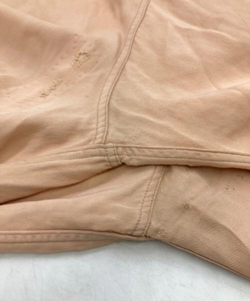 Pilgrim（ピルグリム）PILGRIM (ピルグリム) 40-50s レーヨンギャバオープンカラーシャツ オレンジ サイズ:SIZE ML(16 161/2)の古着・服飾アイテム