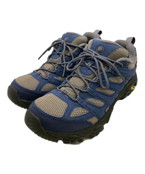 MERRELL（メレル）MERRELL (メレル) MOAB 3 SYNTHETIC GORE-TEX® グレー×ブルー サイズ:29㎝の古着・服飾アイテム