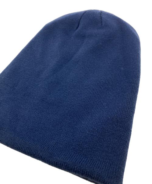 stussy（ステューシー）stussy (ステューシー) Swirl S Cuff ニットキャップ ネイビーの古着・服飾アイテム