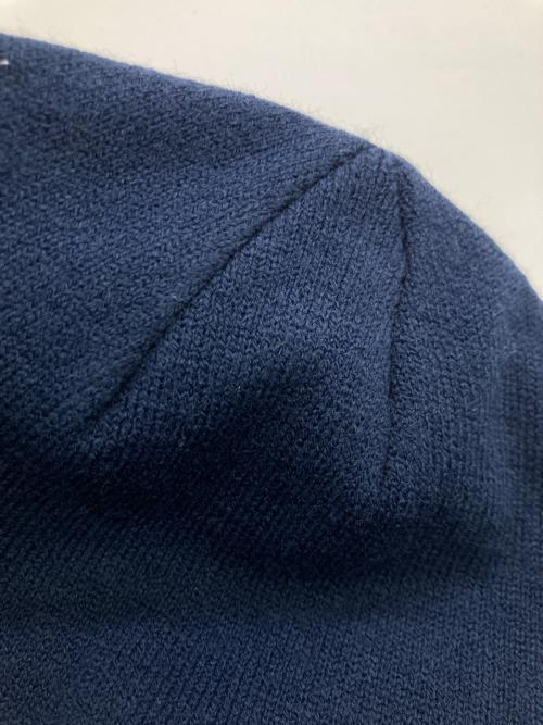 stussy（ステューシー）stussy (ステューシー) Swirl S Cuff ニットキャップ ネイビーの古着・服飾アイテム
