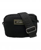 stussyステューシー）の古着「カメラショルダーバッグ」｜ブラック