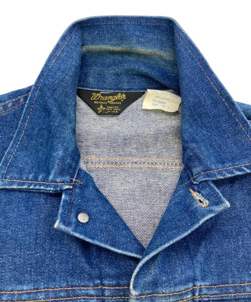 Wrangler（ラングラー）Wrangler (ラングラー) 80s 14oz Denim デニムジャケット インディゴ サイズ:36の古着・服飾アイテム