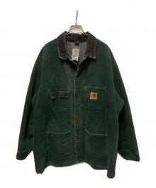 CarHartt（カーハート）の古着「00s ブランケットミシガンチョアコート」｜グリーン